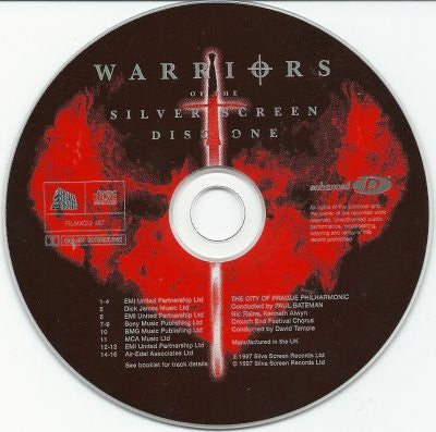 Various : Warriors Of The Silver Screen (2xCD, Album, Comp, Enh, Dol)