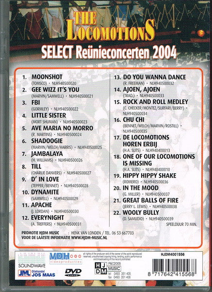 The Locomotions (4) : Select Reünieconcerten 2004 (DVD)