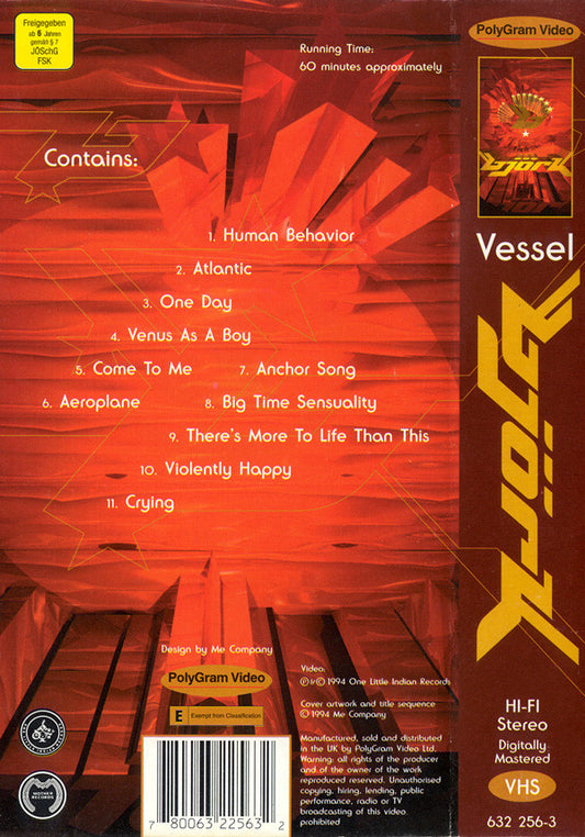 Björk : Vessel (VHS, PAL)