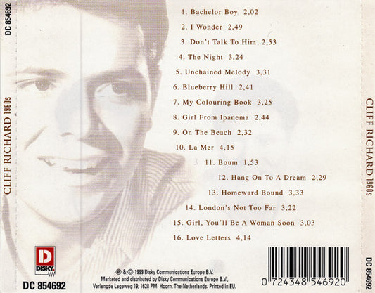 Cliff Richard : 1960s (CD, Comp)