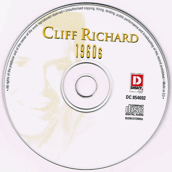 Cliff Richard : 1960s (CD, Comp)