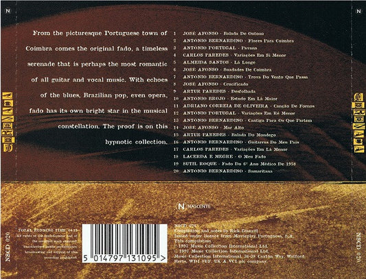Various : Serenada - Romantic Fado And Classic Guitar Serenades From Portugal (CD, Comp)