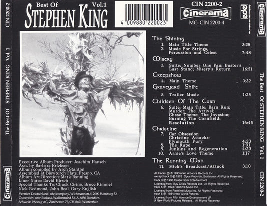 Various : Best Of Stephen King Vol.1 (CD, Album, Comp)