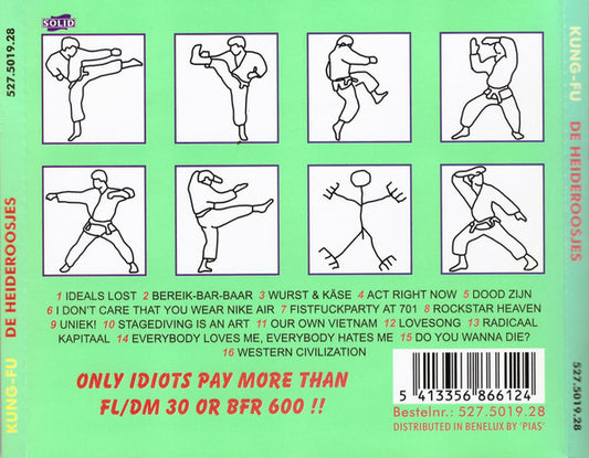 Heideroosjes : Kung-Fu (CD, Album)