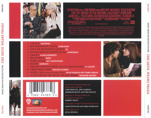 Various : Music From The Motion Picture The Devil Wears Prada (CD, Comp)
