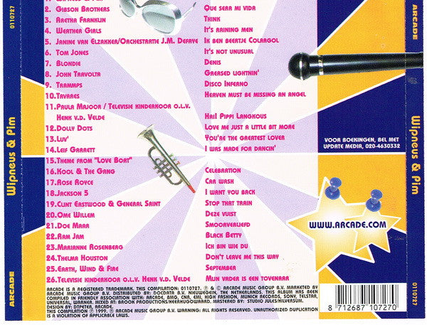 Various : Get Dancin' met DJ's Wipneus & Pim (CD, Comp, Mixed)