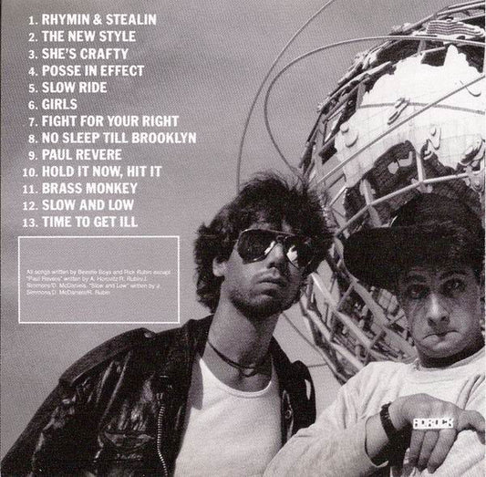 Beastie Boys : Licensed To Ill (CD, Album, RE, RM, RP)