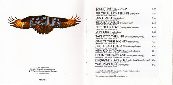 Eagles : The Best Of Eagles (CD, Comp, Tar)