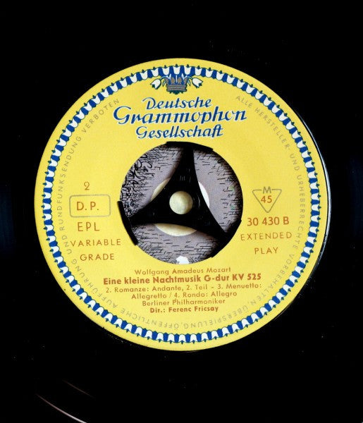 Wolfgang Amadeus Mozart, Berliner Philharmoniker, Ferenc Fricsay : Eine Kleine Nachtmusik G-Dur KV 525 (7", EP, Mono, 106)