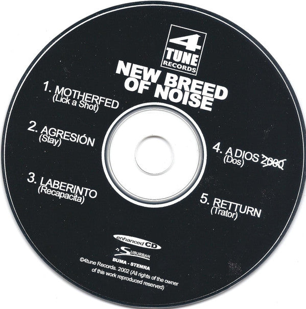 Various : New Breed Of Noise (CD, Comp, Enh, Promo)