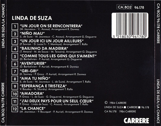 Linda De Suza : La Chance (CD, Album)