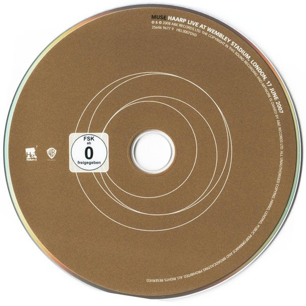 Muse : HAARP (CD, Album + DVD-V, PAL)