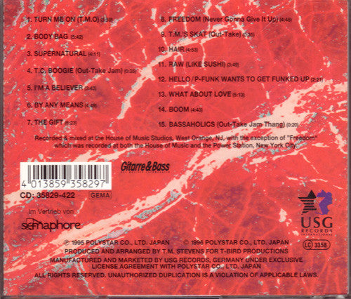T.M. Stevens, Out Of Control (6) : Boom (CD, Album)