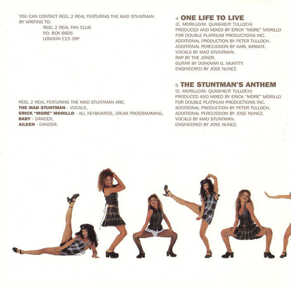Reel 2 Real Featuring The Mad Stuntman : Move It! (CD, Album)