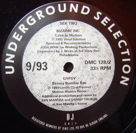 Various : Underground Selection 9/93 (12")