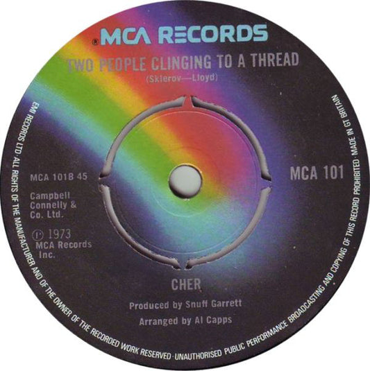 Cher : Dark Lady (7", Single)