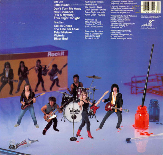 Widow (2) : Rockit (LP, Album)