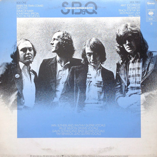 Sutherland Brothers & Quiver : Reach For The Sky (LP, Album)