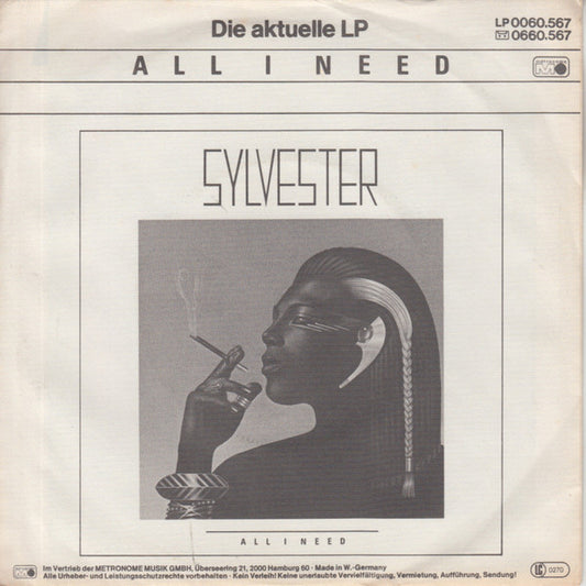 Sylvester : Hard Up (7", Single)