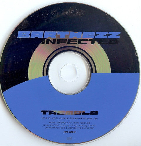 Barthezz : Infected (CD, Single, Car)