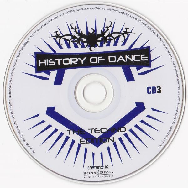 Various : History Of Dance - 9 - The Techno Edition Top 100 (5xCD, Comp)