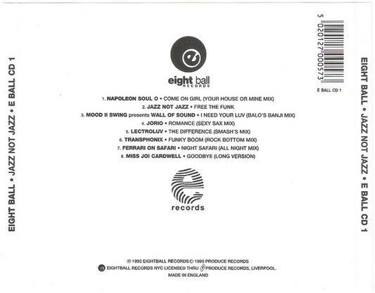 Various : Eightball Records Presents Jazz Not Jazz (CD, Comp)