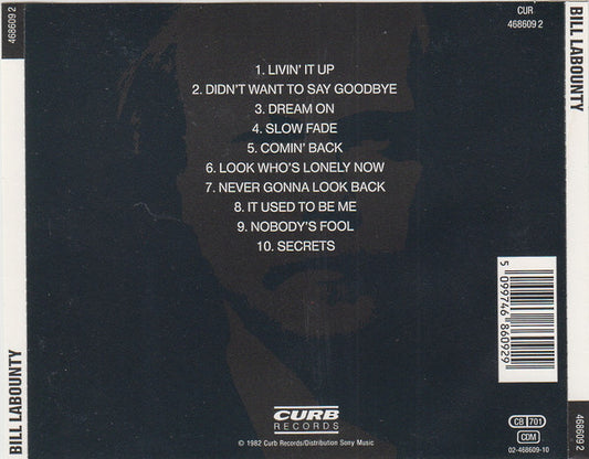 Bill LaBounty : Bill LaBounty (CD, Album, RE)