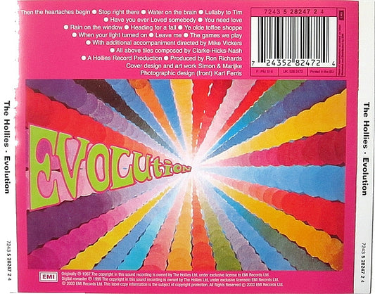 The Hollies : Evolution (CD, Album, RE, RM)