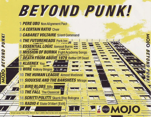Various : Beyond Punk! (MOJO Presents 15 Tracks Of Post-Punk Noise 1978-2005) (CD, Comp)