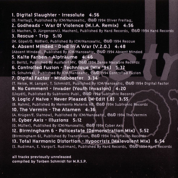 Various : Electronic Youth Vol.2 (CD, Comp)
