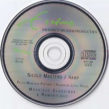 Nicole Mastero : Harp. Mosaique Classique & Romantique (CD, Album)
