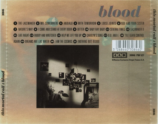 This Mortal Coil : Blood (CD, Album)