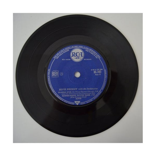 Elvis Presley With The Jordanaires : Surrender (7", EP, Mono, Sol)