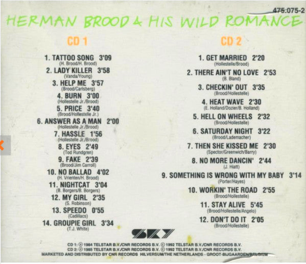 Herman Brood & His Wild Romance : The Brood / Bühnensucht - Herman Brood Live (CD, Album, RE + CD, Album, RE + Box, Comp)
