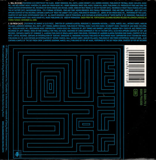 Will Smith : Will 2K (CD, Single)