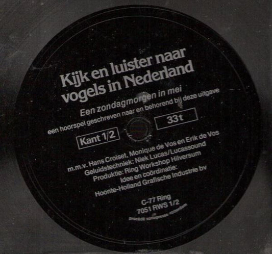 Various : Kijk En Luister Naar Vogels In Nederland (Flexi)