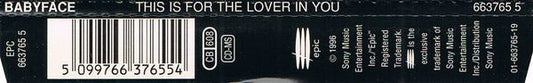 Babyface : This Is For The Lover In You (CD, Single)