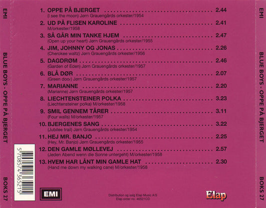 Blue Boys : Oppe På Bjerget (CD, Album, Comp, RE)
