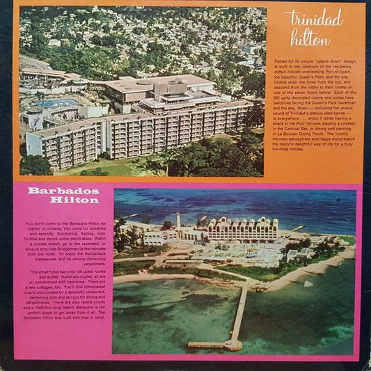Mighty Sparrow : Sparrow At The Hilton (LP, Gat)