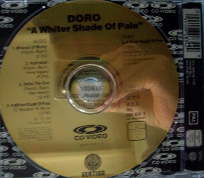 Doro : A Whiter Shade Of Pale (CDV, 5", Single, PAL)