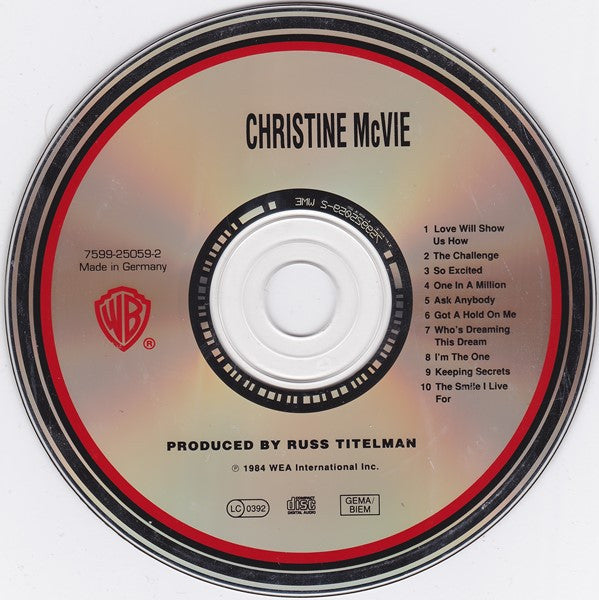 Christine McVie : Christine McVie (CD, Album, RE)