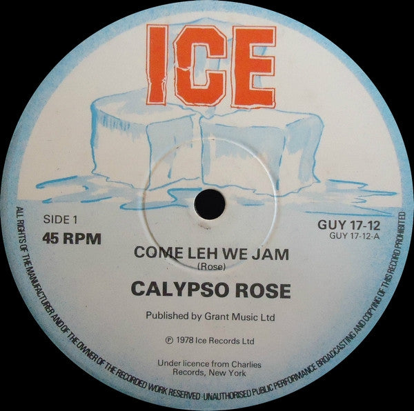 Calypso Rose : Come Leh We Jam (12")