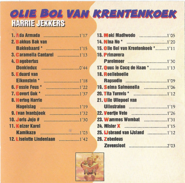 Harrie Jekkers : Olie Bol Van Krentenkoek (CD, Album)