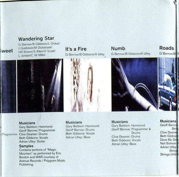Portishead : Dummy (CD, Album, RP, PMD)
