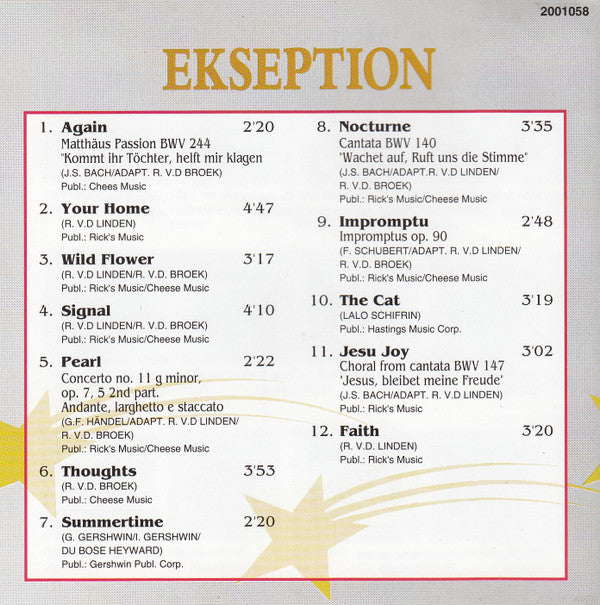 Ekseption : Ekseption (CD, Album)