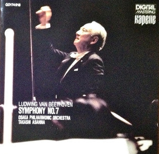 Ludwig van Beethoven, Osaka Symphony Orchestra, Takashi Asahina : Symphony No.7 In A Major Op. 92 (CD)