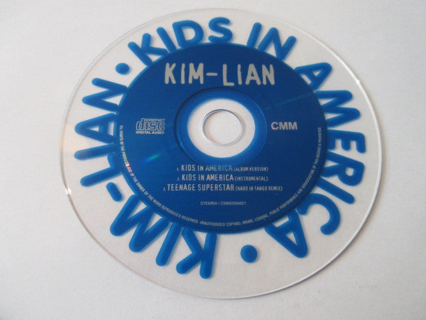 Kim-Lian : Kids In America (Minimax, Single)