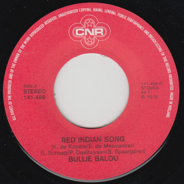 Bullie Balou : Choo-Choo Train (7", Single)