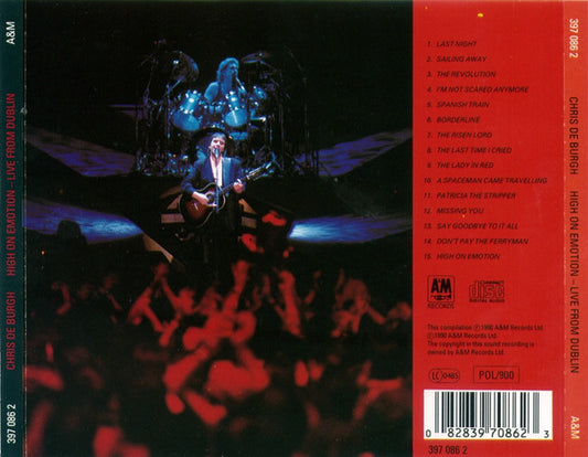 Chris de Burgh : High On Emotion - Live From Dublin! (CD, Album)