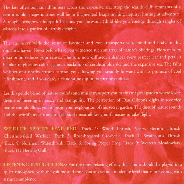Dan Gibson's Solitudes : Classical Romance (CD, Album, Enh)